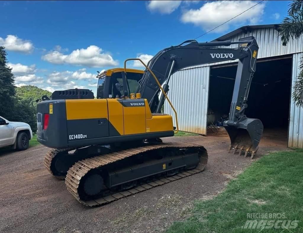 Volvo EC140DLM Lánctalpas kotrók