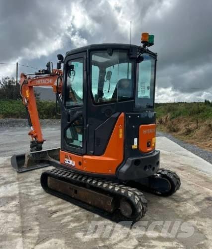 Hitachi ZX 33 U-6 Mini kotrók < 7t