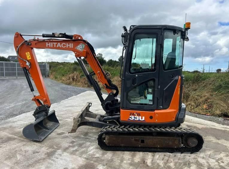 Hitachi ZX 33 U-6 Mini kotrók < 7t