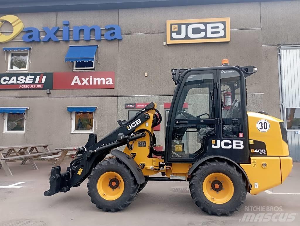 JCB 403 Gumikerekes homlokrakodók