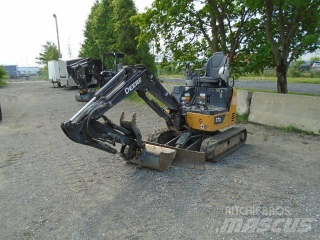 John Deere 17 G Mini kotrók < 7t