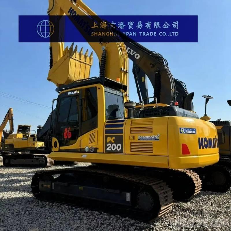 Komatsu PC 200 Lánctalpas kotrók