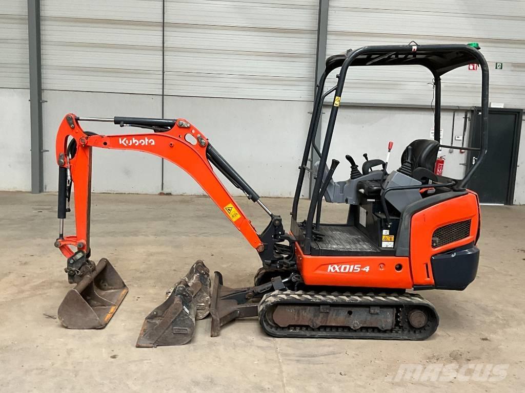Kubota KX 015-4 Mini kotrók < 7t