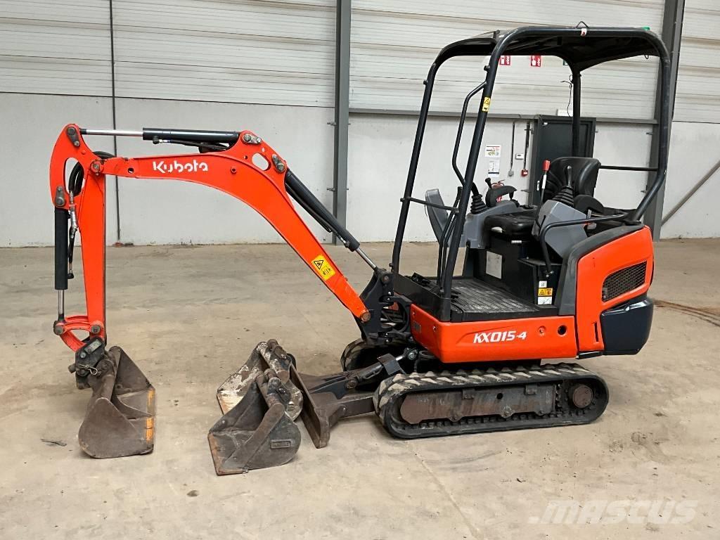 Kubota KX 015-4 Mini kotrók < 7t