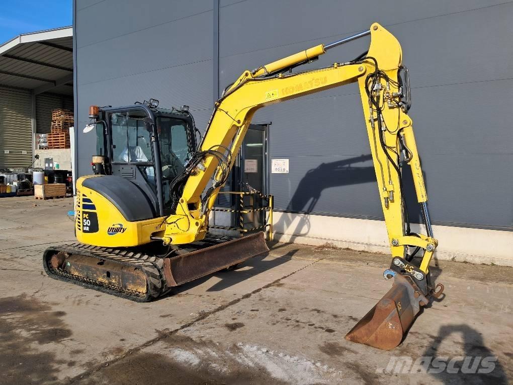 Komatsu PC50MR-2 Mini kotrók < 7t