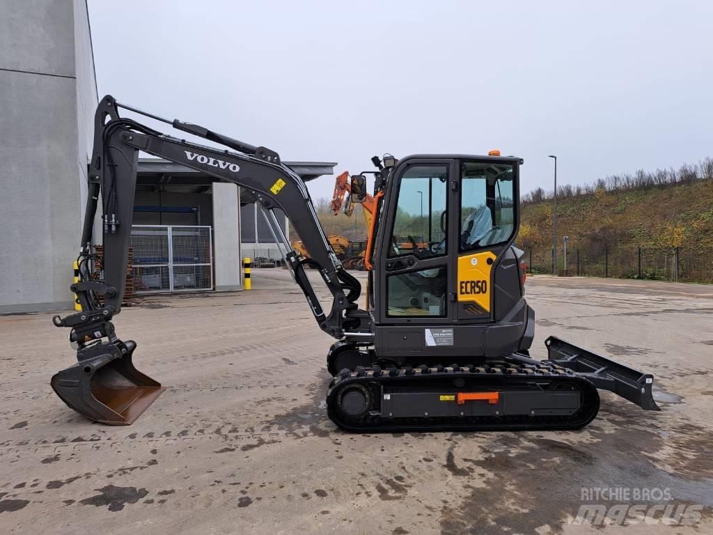 Volvo ECR50F Mini kotrók < 7t