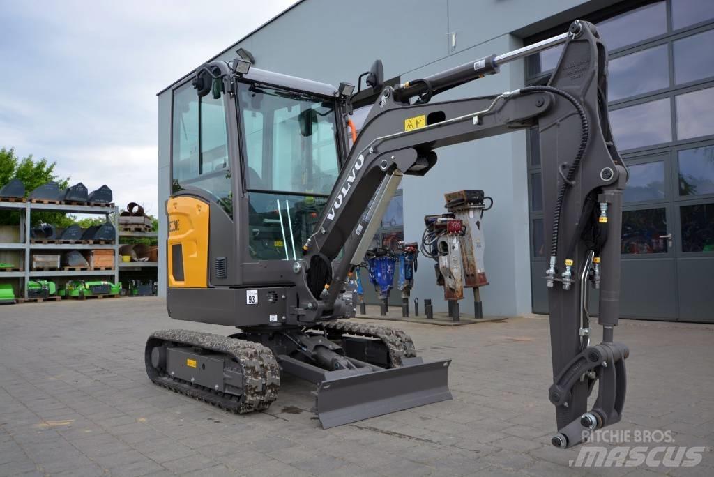 Volvo EC 20 E Mini kotrók < 7t