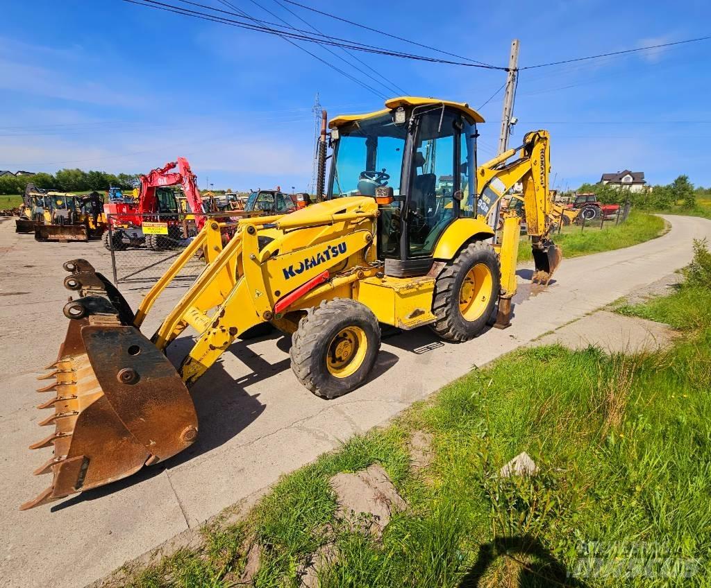 Komatsu WB 93 R Kotrórakodók