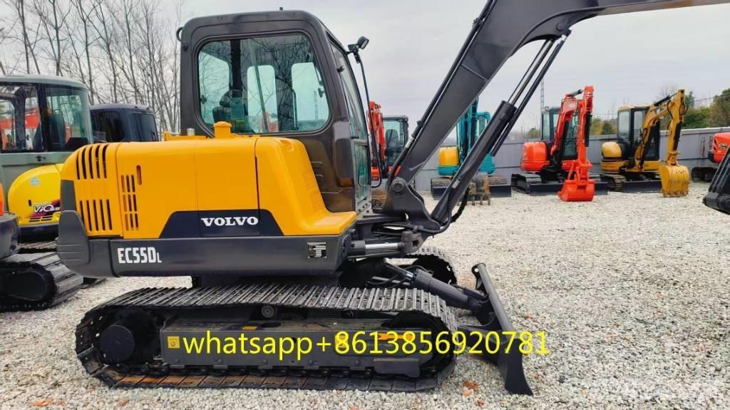 Volvo EC 55 Mini kotrók < 7t