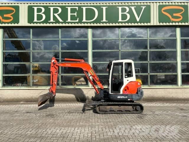Kubota KX 121-3 Mini kotrók < 7t