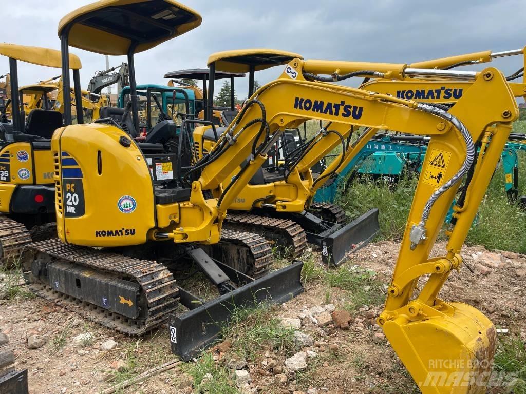 Komatsu PC 20 Lánctalpas kotrók