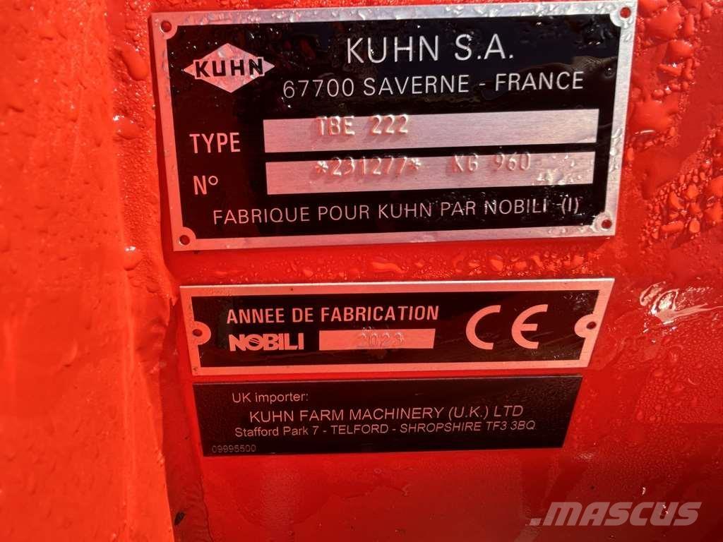 Kuhn TBE222 Kaszák