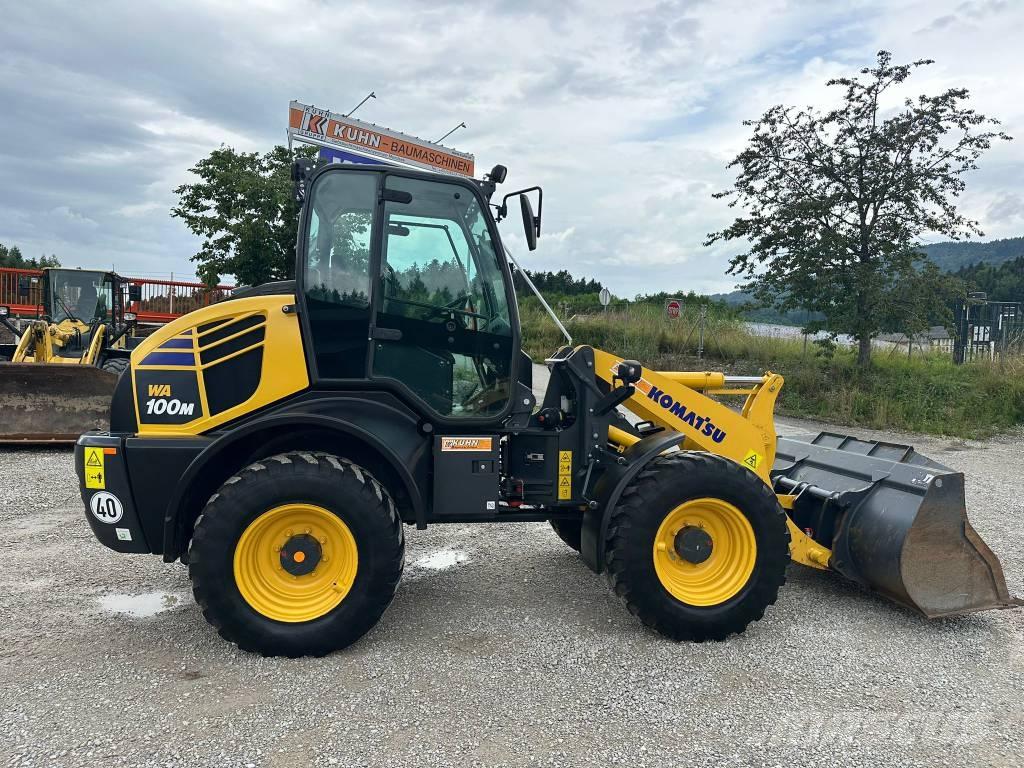 Komatsu WA 100 Gumikerekes homlokrakodók