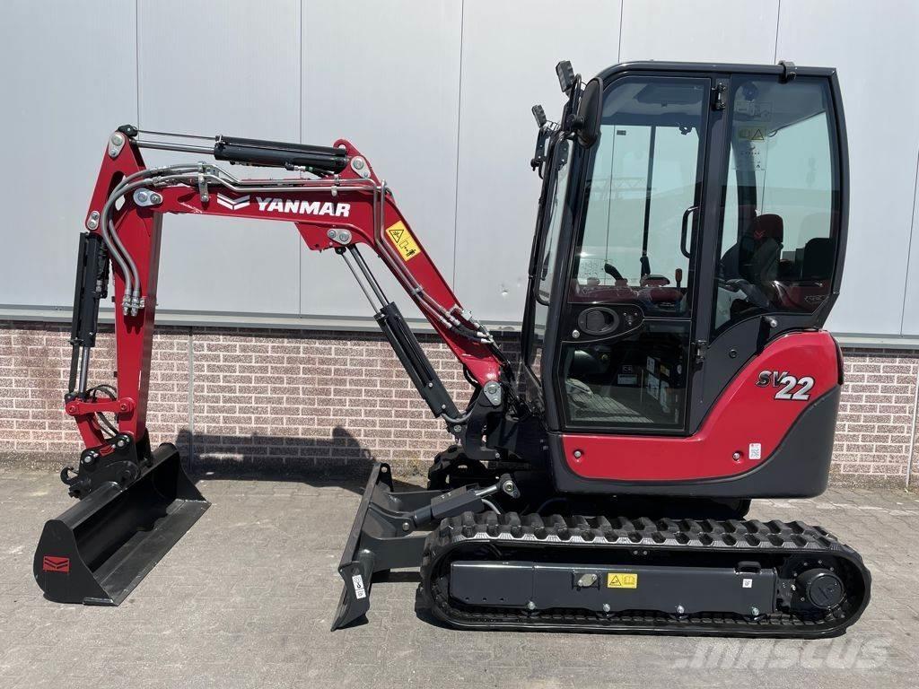 Yanmar SV22 Mini kotrók < 7t