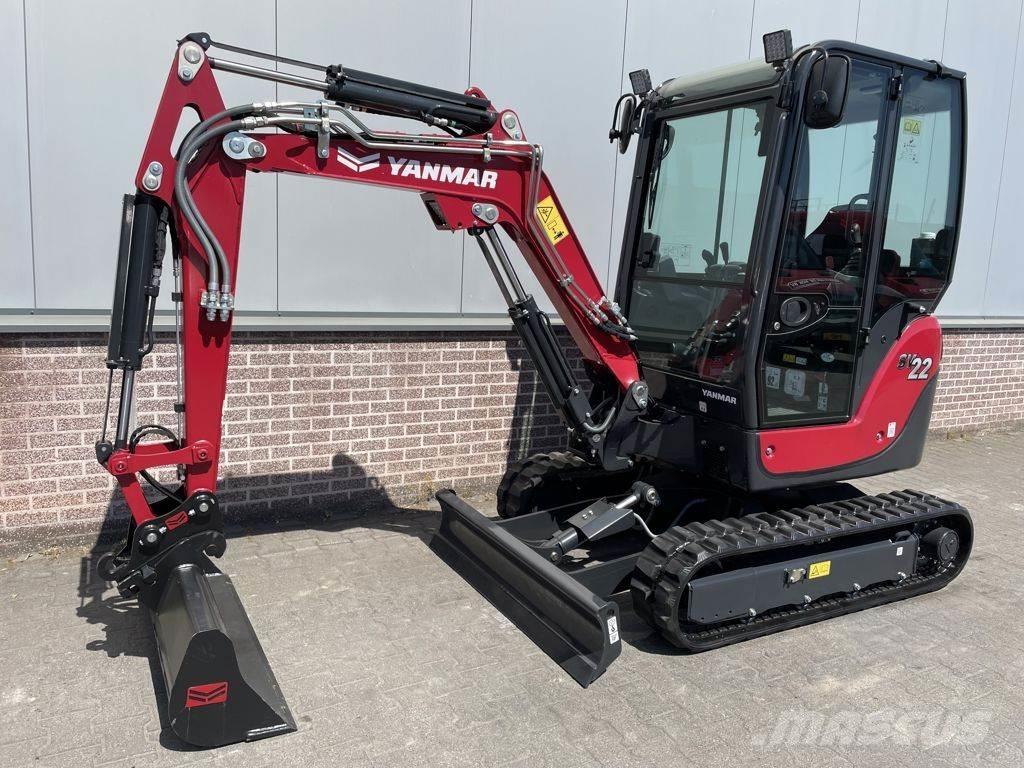 Yanmar SV22 Mini kotrók < 7t
