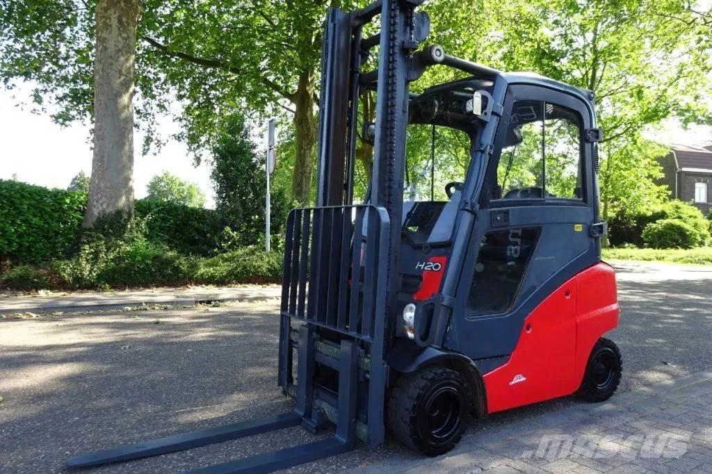 Linde H20 Heftruck Gázüzemű targoncák