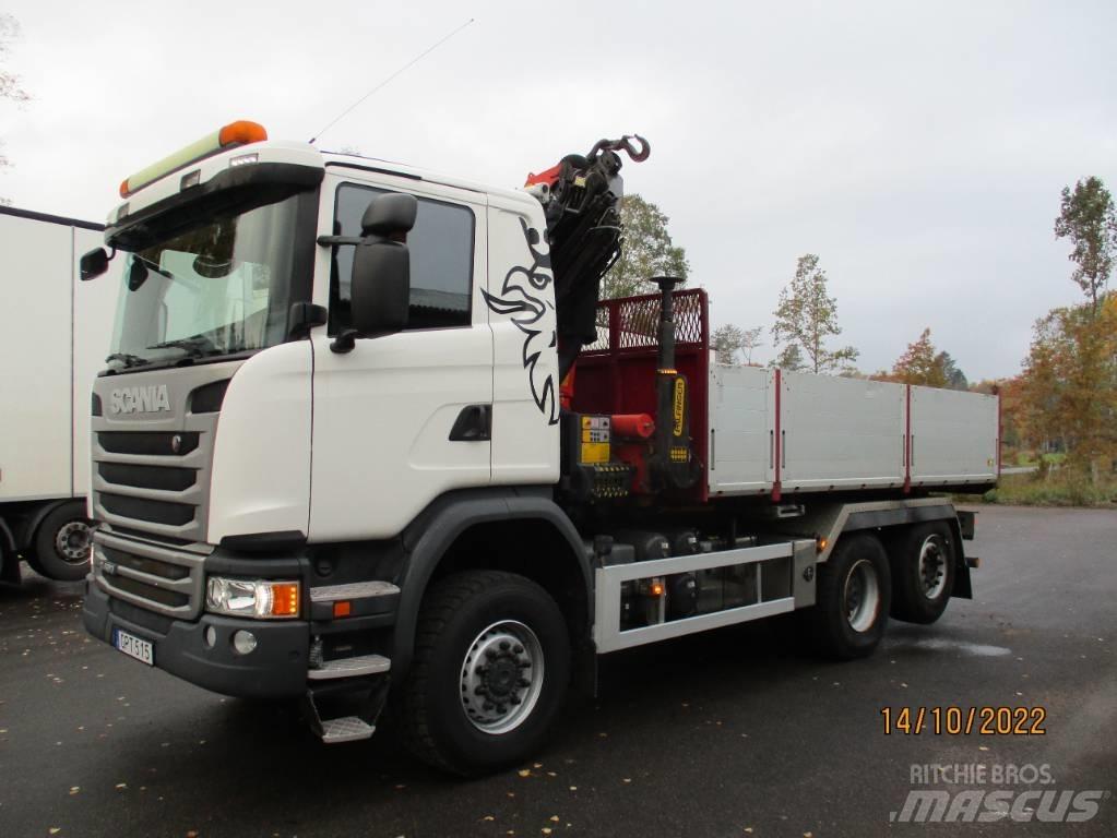 Scania G490cb6x4*4 Darus teherautók