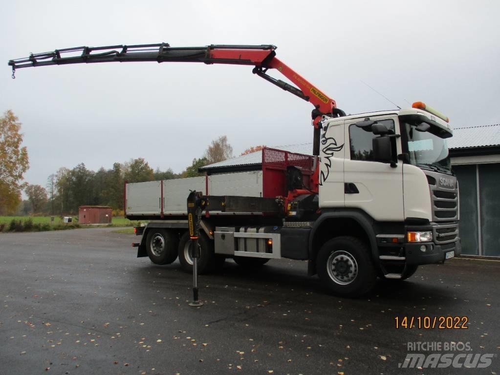 Scania G490cb6x4*4 Darus teherautók
