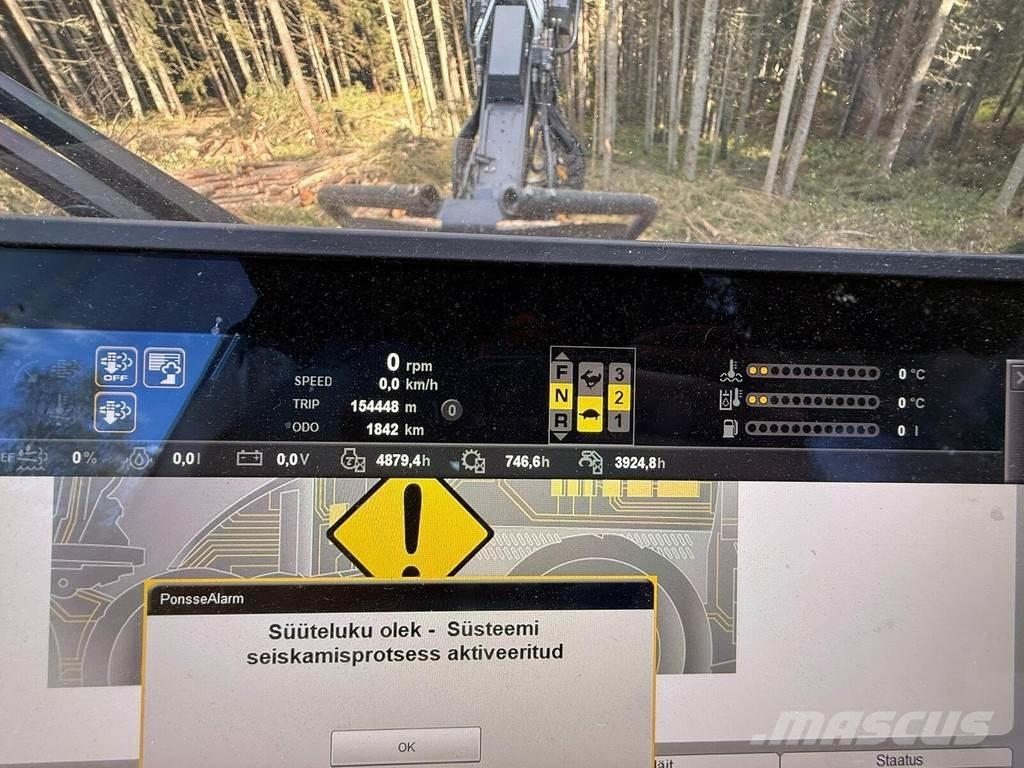 Ponsse Ergo 8W Betakarítók