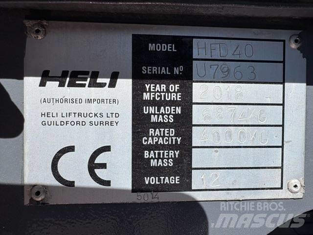 Heli HFD40 Dízel targoncák