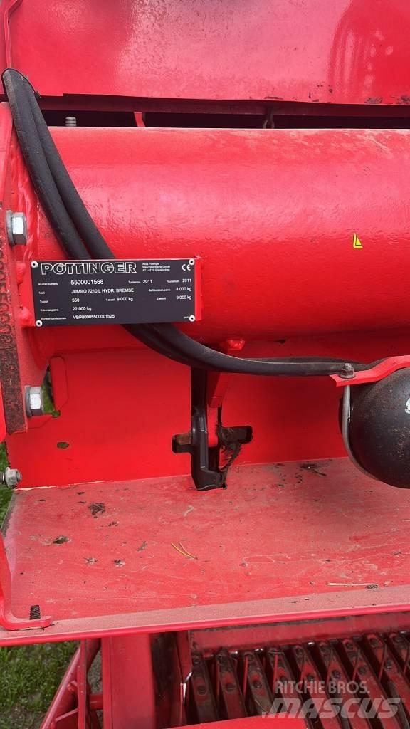Pöttinger Jumbo 7210 Önrakodó pótkocsik