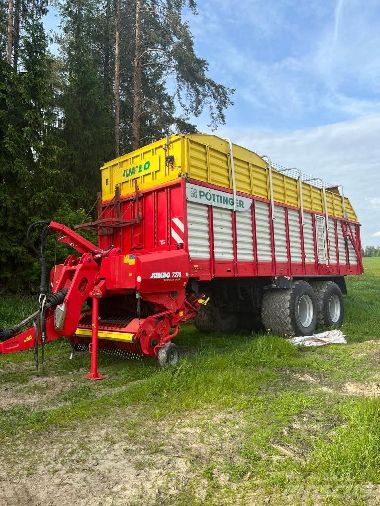 Pöttinger Jumbo 7210 Önrakodó pótkocsik