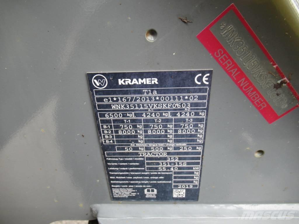 Kramer 8085 Gumikerekes homlokrakodók