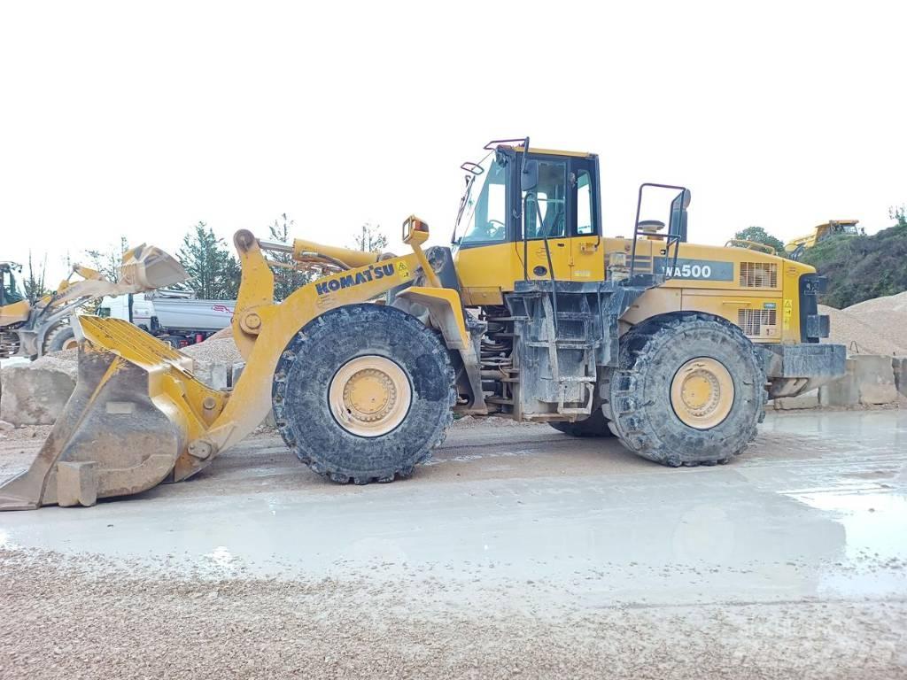 Komatsu WA500-6 Gumikerekes homlokrakodók