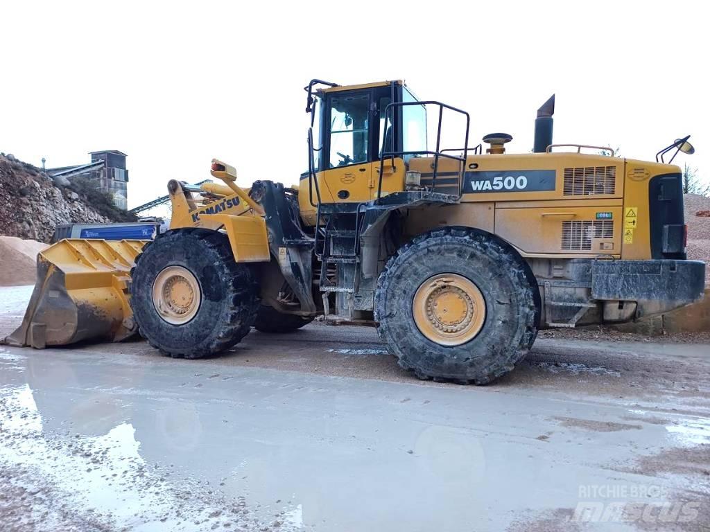 Komatsu WA500-6 Gumikerekes homlokrakodók