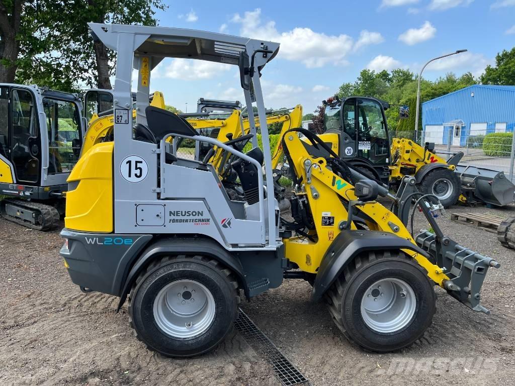 Wacker Neuson WL 20e Gumikerekes homlokrakodók
