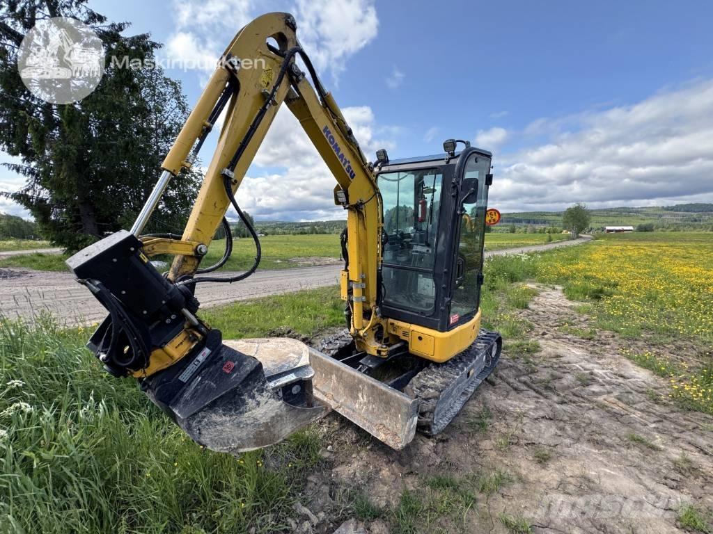 Komatsu PC 26 MR Mini kotrók < 7t