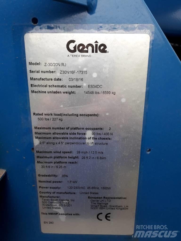 Genie Z 30/20 N RJ Karos emelők