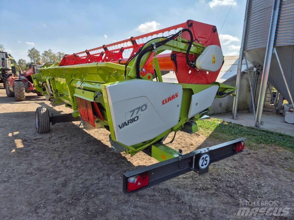 CLAAS Vario 770 Kombájn tartozékok