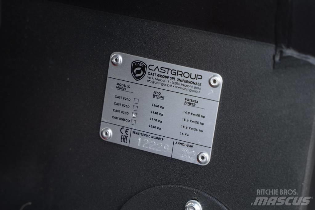 Cast 830D CARBON Mini homlokrakodók
