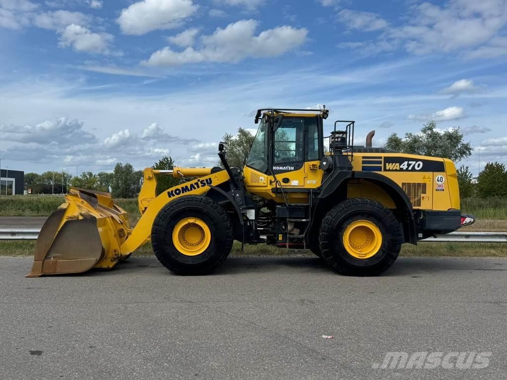 Komatsu WA470-8 Gumikerekes homlokrakodók