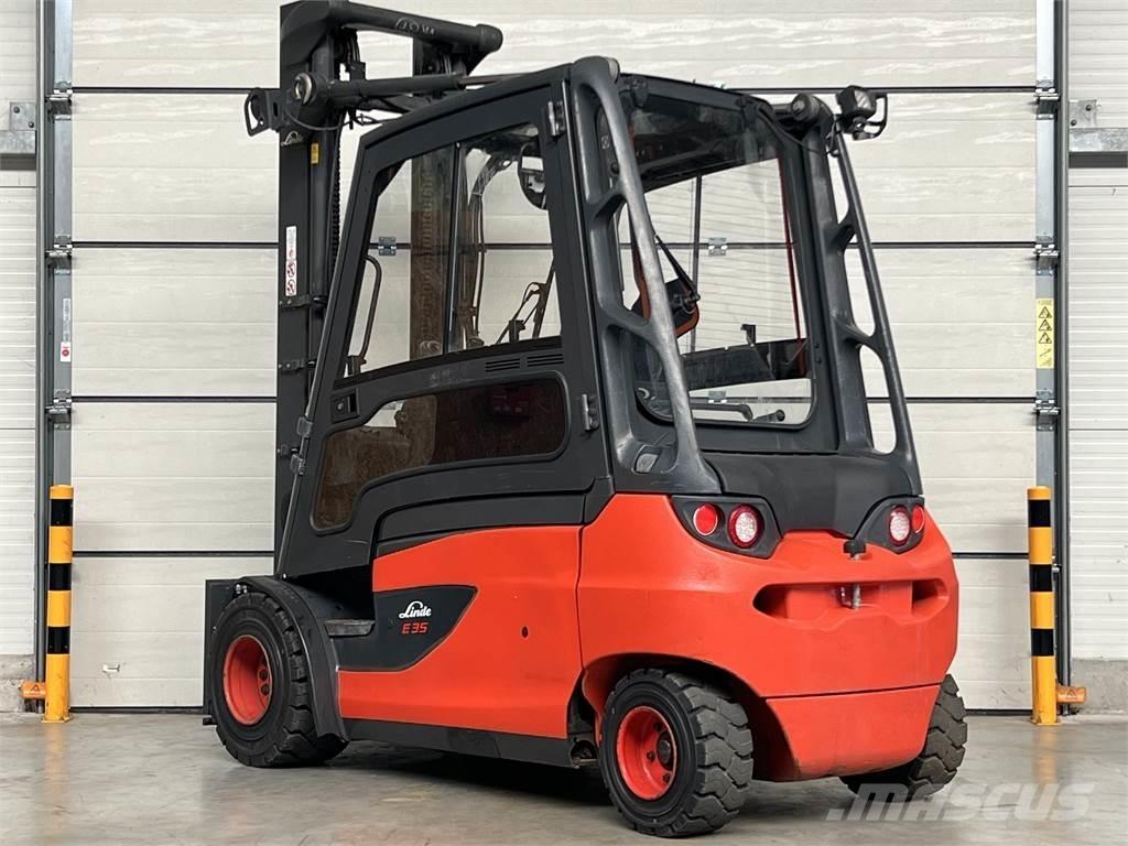 Linde E35L-01 Elektromos targoncák