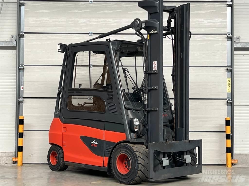 Linde E35L-01 Elektromos targoncák