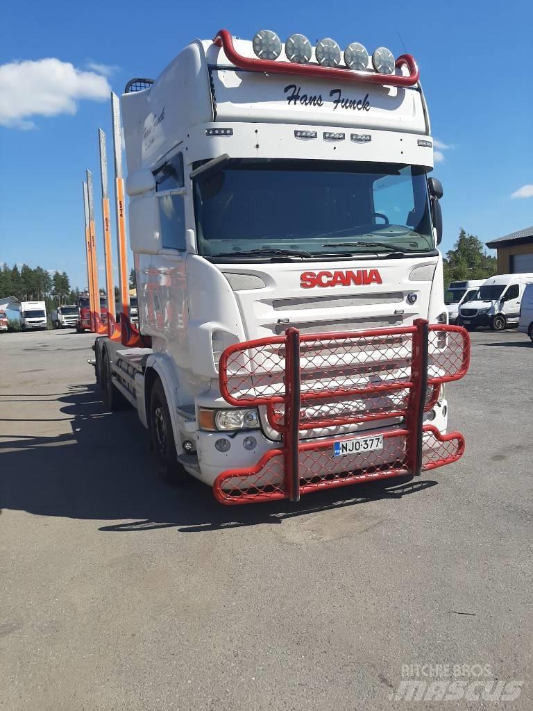 Scania R 560 Rönkszállító teherautók
