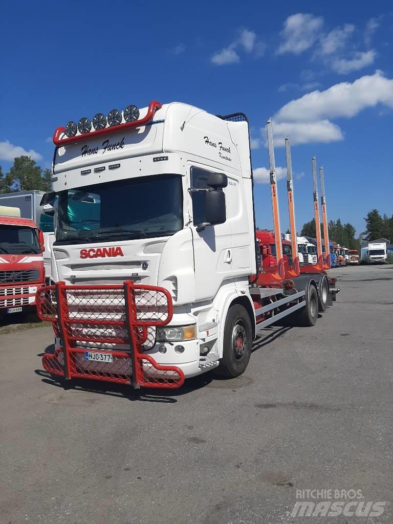 Scania R 560 Rönkszállító teherautók
