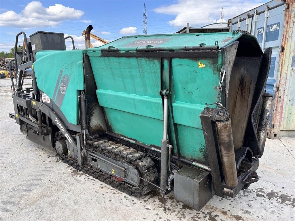 Vögele S800 Aszfalt terítõ gépek