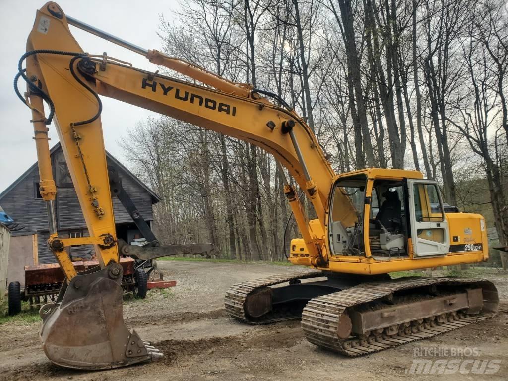 Hyundai R250LC-7 Lánctalpas kotrók
