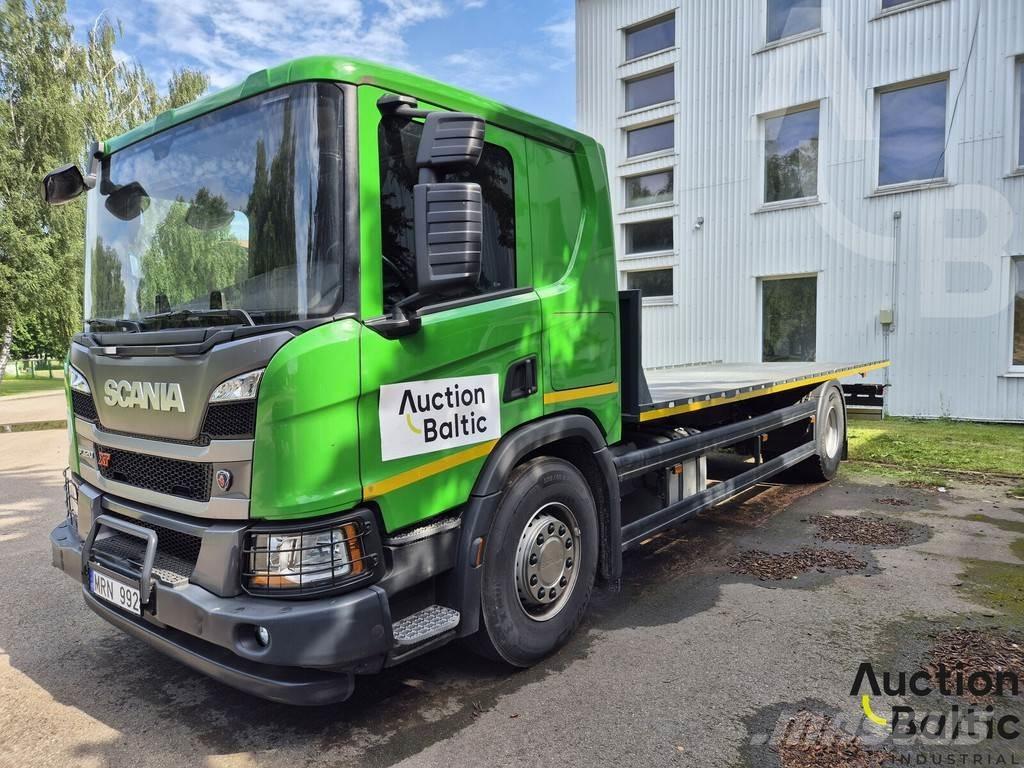 Scania P 320 Platós / Ponyvás teherautók