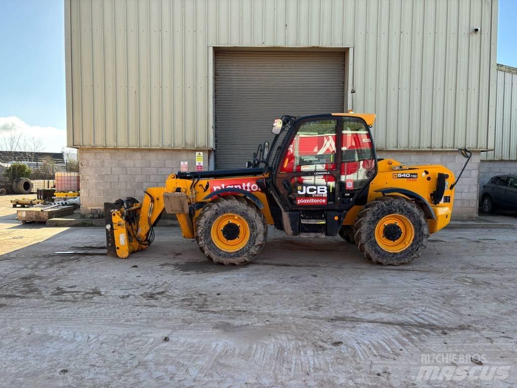 JCB 540-140 Hi Vis Teleszkópos rakodók