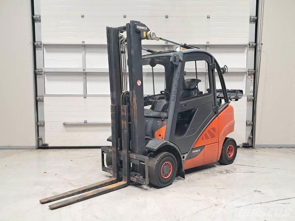 Linde H25T-02 Gázüzemű targoncák