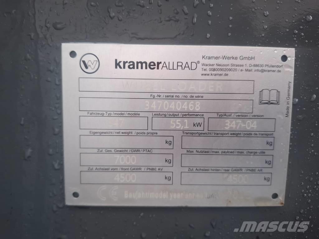 Kramer 1150 Gumikerekes homlokrakodók