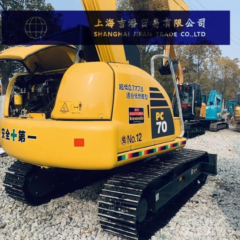 Komatsu PC 70 Mini kotrók < 7t
