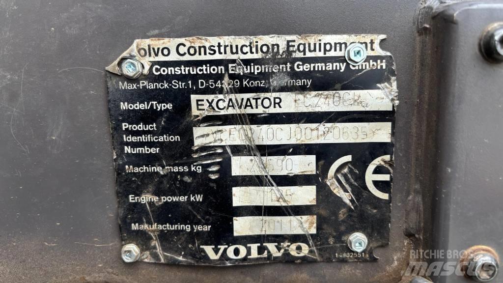 Volvo EC 240 C L Lánctalpas kotrók