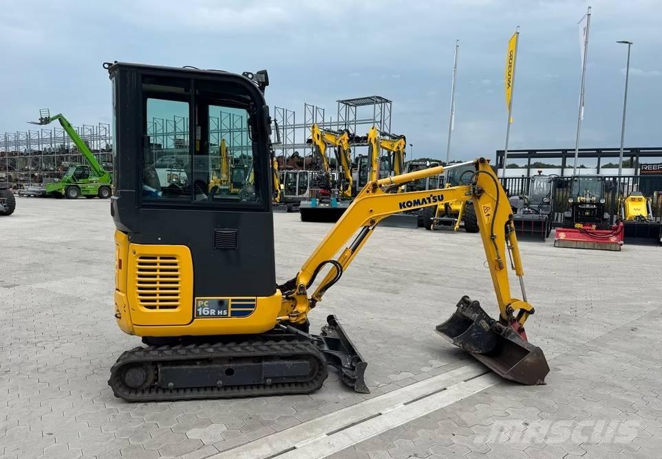 Komatsu PC 16 R-3HS Lánctalpas kotrók