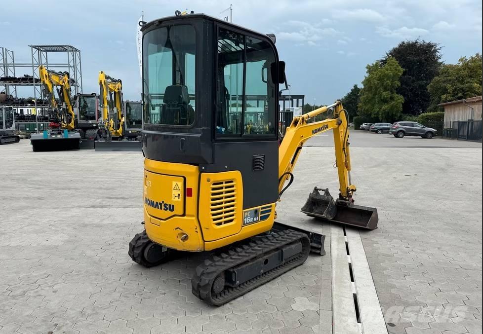 Komatsu PC 16 R-3HS Lánctalpas kotrók