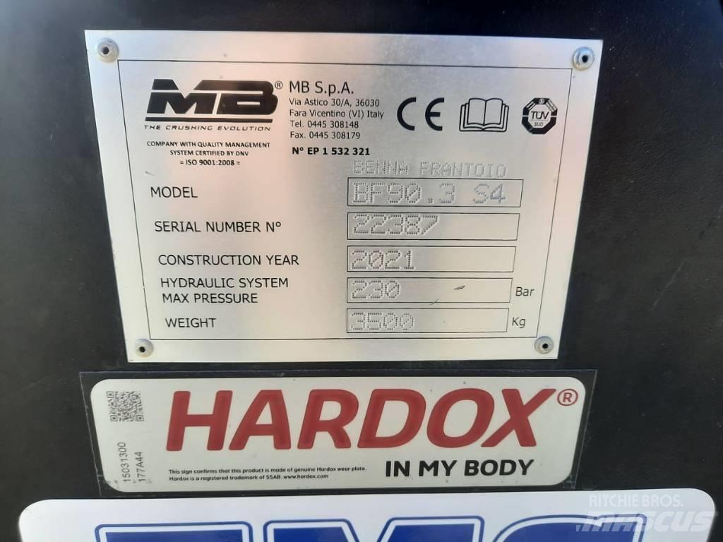 MB Crusher BF 90.3 Törő kanalak